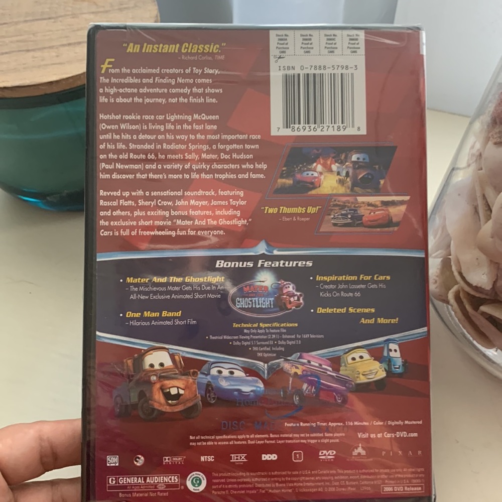 Cars DVD - Picture 2 of 2